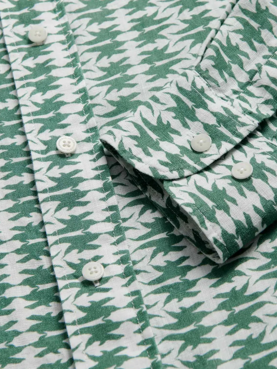 Men's Dolphins of Greece Abaco Linen Shirt
