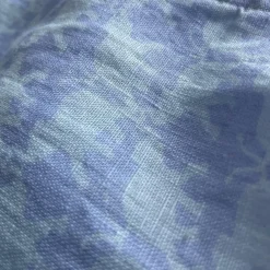 Men's Elephant Dance Blue Abaco Linen Shirt