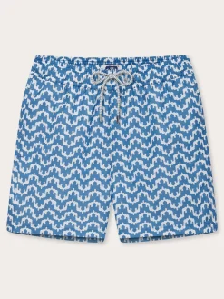 Men's Elephant Palace Blue Staniel Swim Trunks