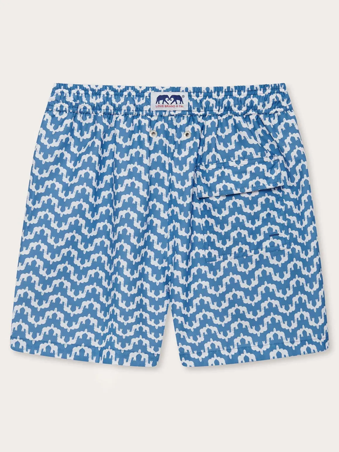 Men's Elephant Palace Blue Staniel Swim Trunks