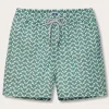 Men's Elephant Palace Green Staniel Swim Trunks