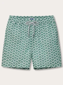 Men's Elephant Palace Green Staniel Swim Trunks