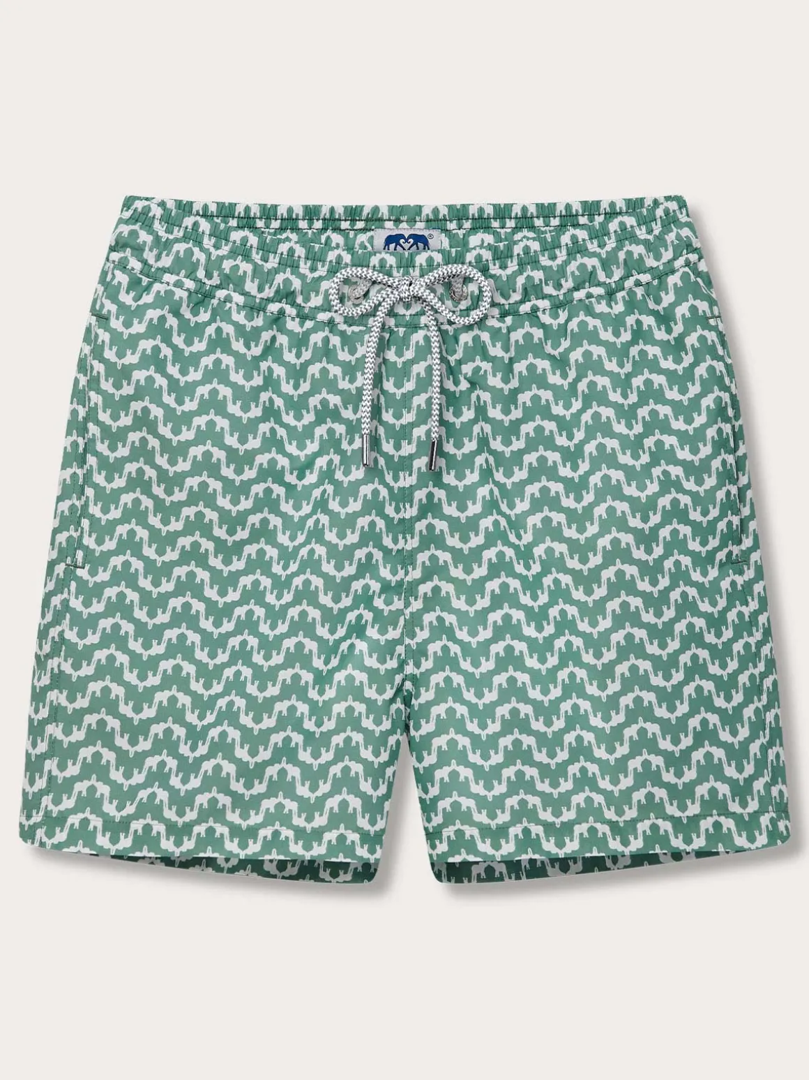Men's Elephant Palace Green Staniel Swim Trunks