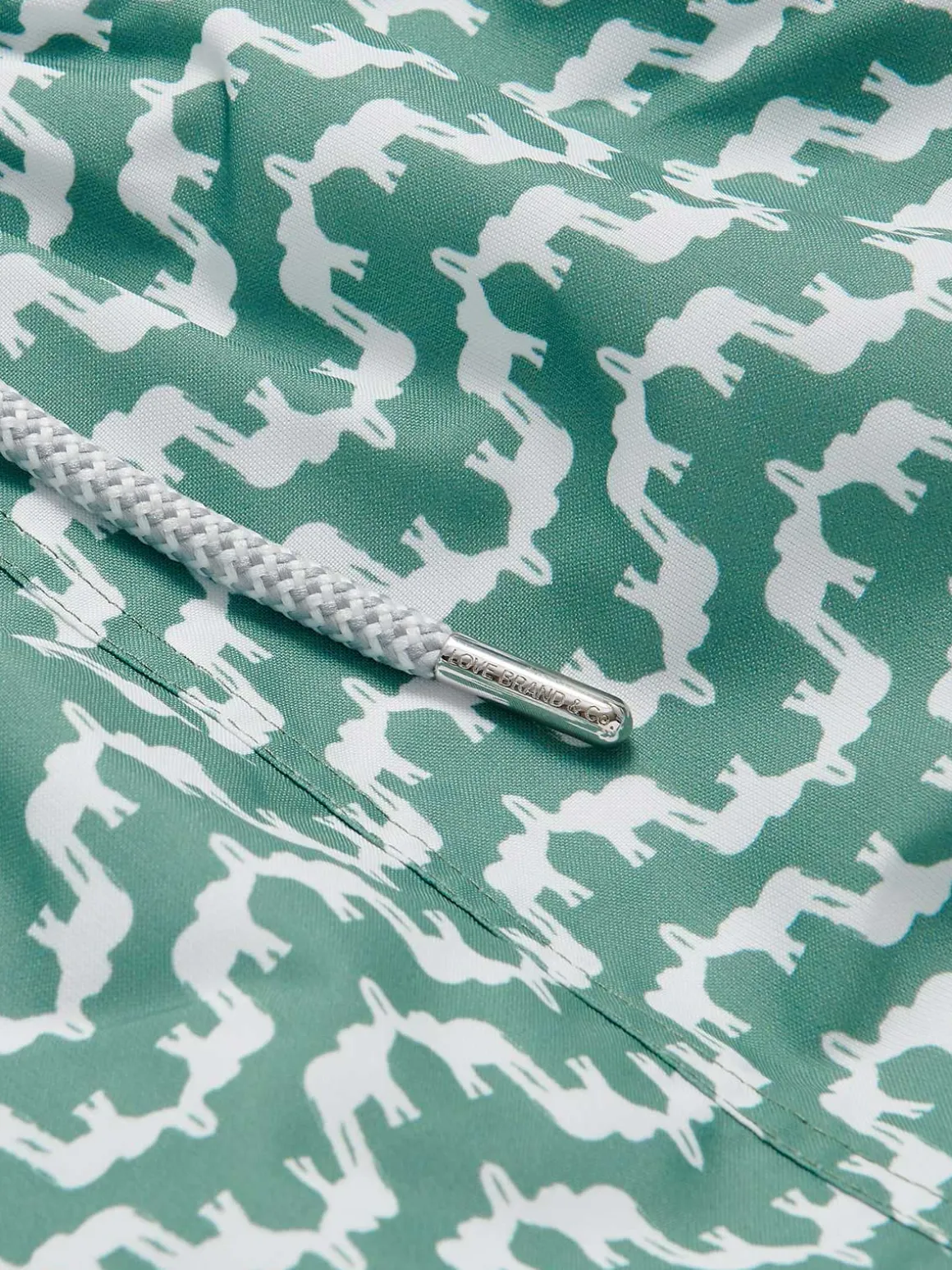 Men's Elephant Palace Green Staniel Swim Trunks