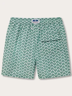 Men's Elephant Palace Green Staniel Swim Trunks