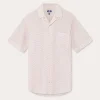 Men's Elephant Palace Pink Arawak Linen Shirt