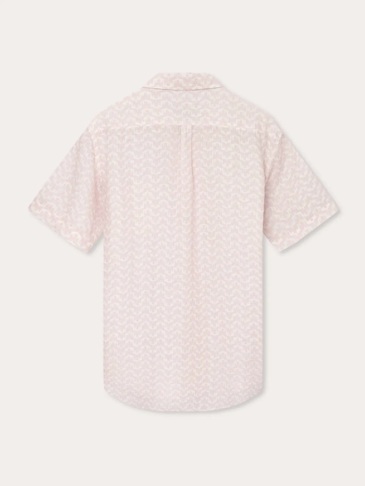 Men's Elephant Palace Pink Arawak Linen Shirt