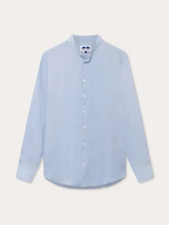 Men's Elephant Palace Sky Maycock Linen Shirt