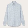 Men's Elephant Palace Sky Abaco Linen Shirt