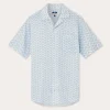 Men's Elephant Palace Sky Arawak Linen Shirt