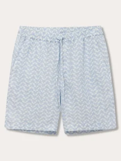 Men's Elephant Palace Sky Joulter Linen Shorts