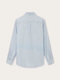 Men's Elephant Palace Sky Abaco Linen Shirt