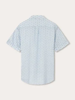 Men's Elephant Palace Sky Arawak Linen Shirt