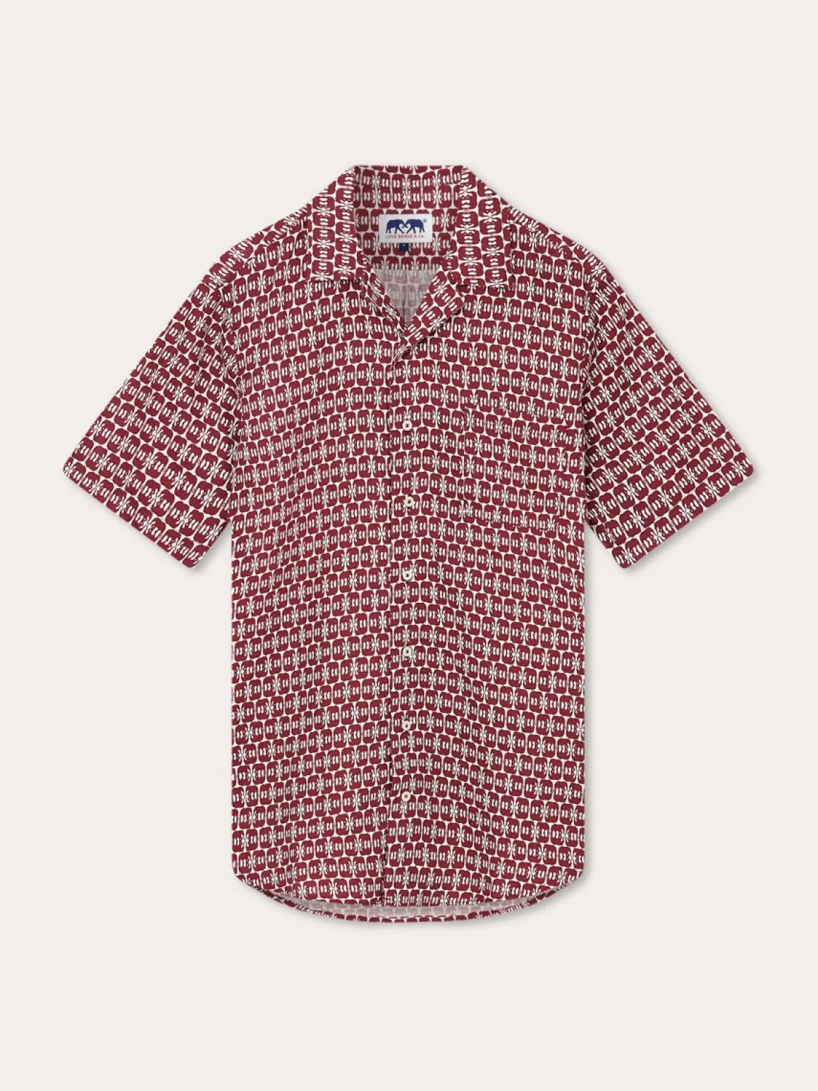 Men's Elephants of India Arawak Linen Shirt
