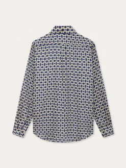 Men's Eye of the Tiger Abaco Linen Shirt