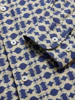 Men's Eye of the Tiger Abaco Linen Shirt
