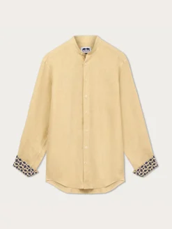 Men's Eye of The Tiger Maycock Linen Shirt