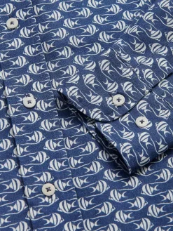 Men's Go With the Flow Abaco Linen Shirt