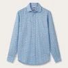 Men's Kissing Fish Abaco Linen Shirt