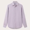 Men's Lilac Abaco Linen Shirt