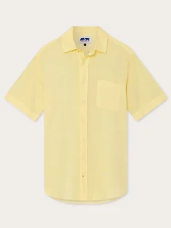 Men's Limoncello Manjack Linen Shirt