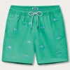 Men's Manta Migration Embroidered Staniel Swim Trunks