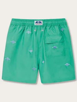 Men's Manta Migration Embroidered Staniel Swim Trunks
