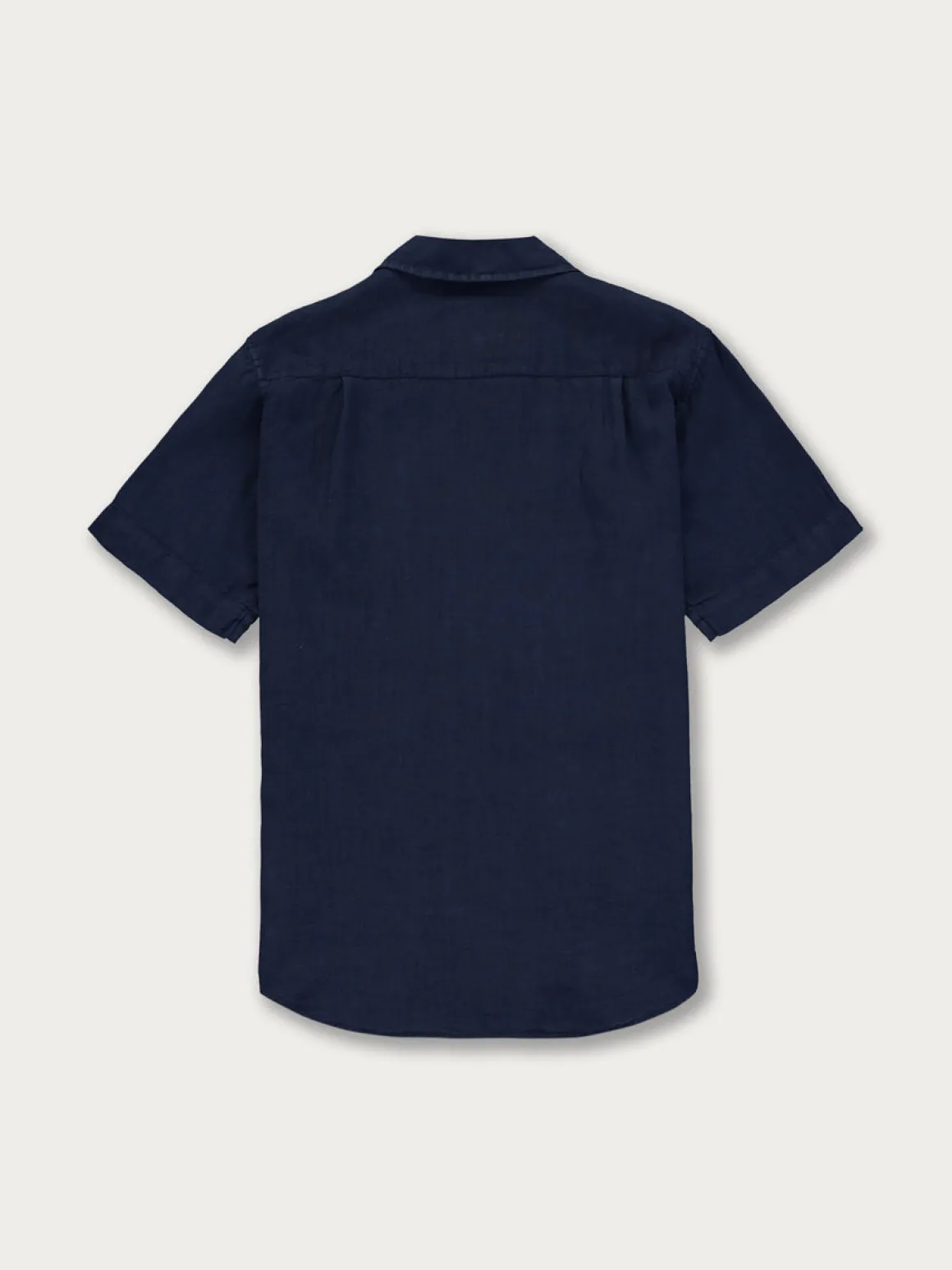Men's Navy Blue Arawak Linen Shirt