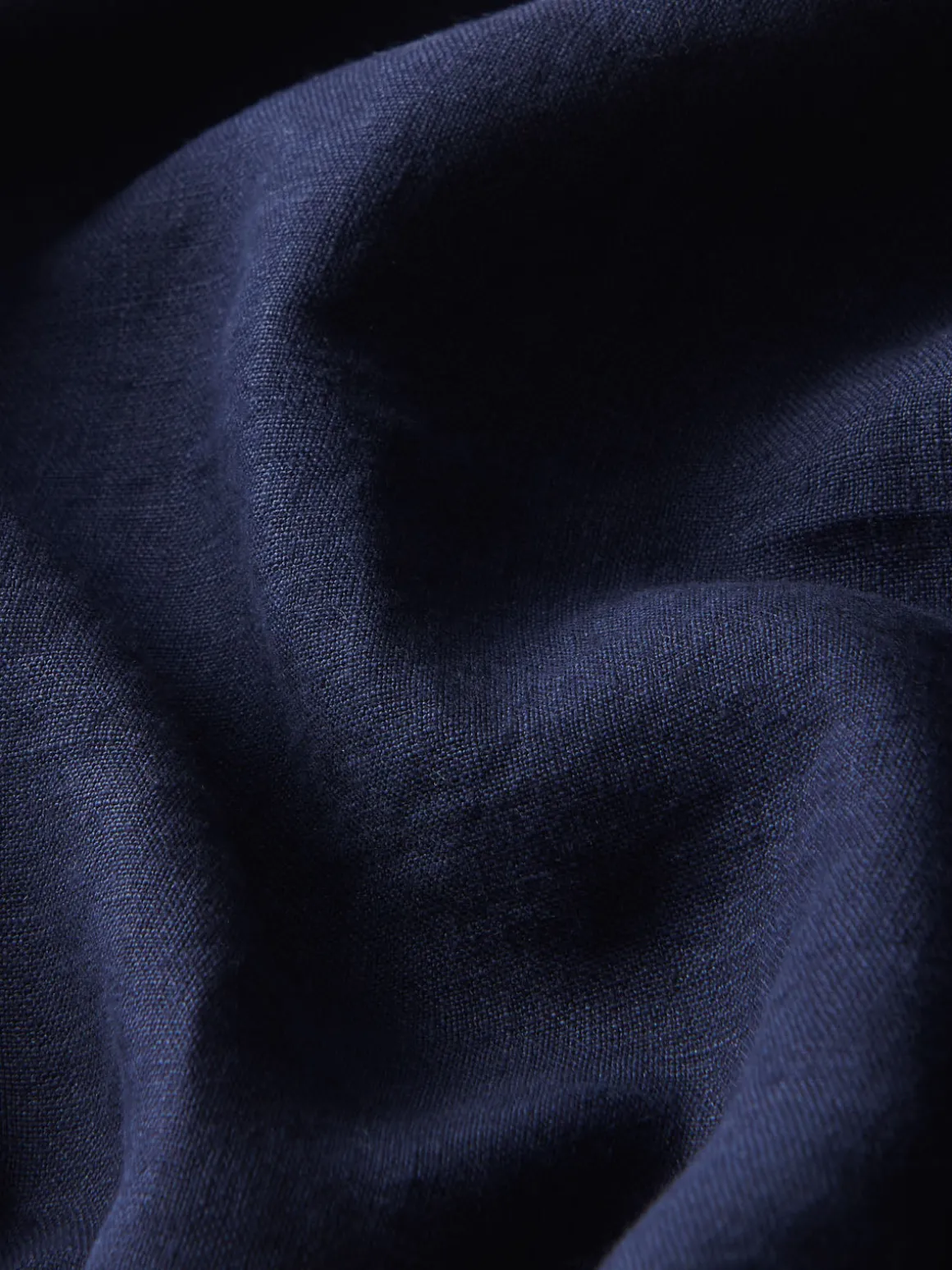Men's Navy Blue Eleuthera Linen Trousers
