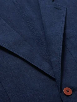 Men's Navy Blue Nassau Linen Jacket