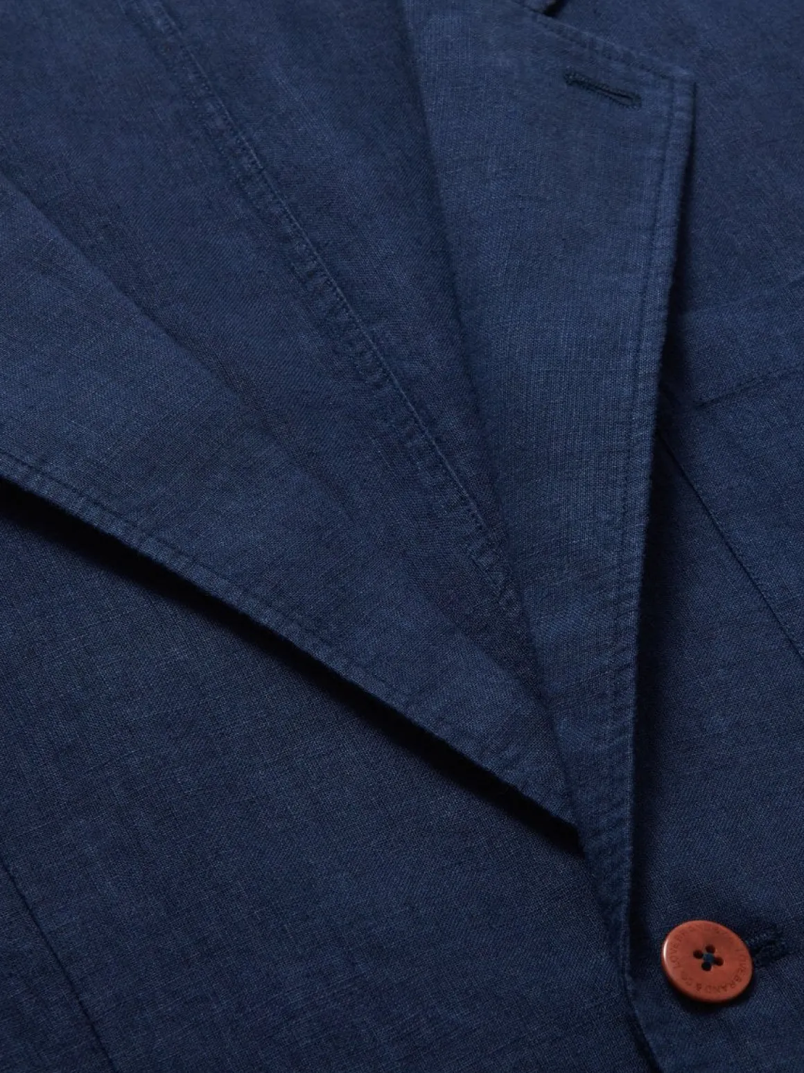 Men's Navy Blue Nassau Linen Jacket