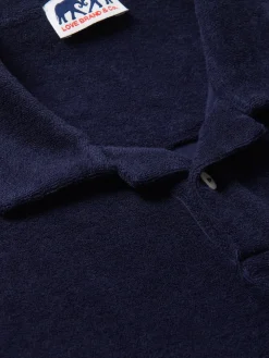 Men's Navy Blue Powell Terry Polo Shirt