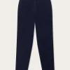 Men's Navy Blue Randall Linen Trousers