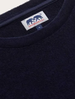 Men's Navy Blue Russell Terry T-Shirt