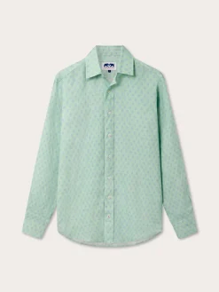 Men's Palm Days Abaco Linen Shirt