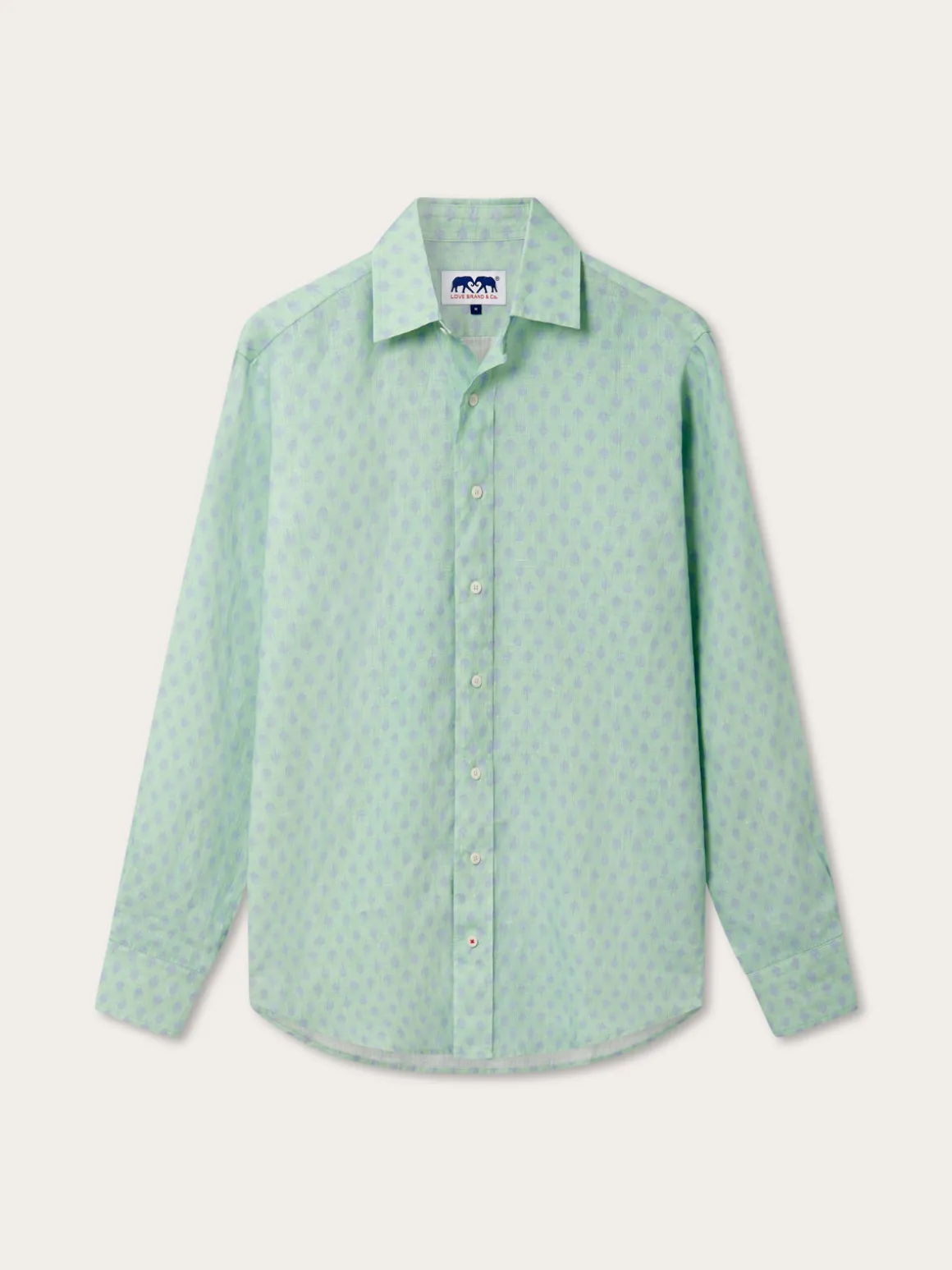 Men's Palm Days Abaco Linen Shirt