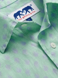 Men's Palm Days Abaco Linen Shirt