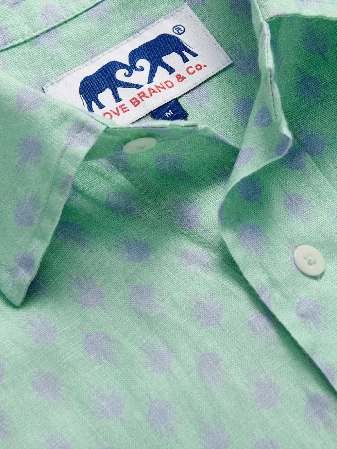 Men's Palm Days Abaco Linen Shirt