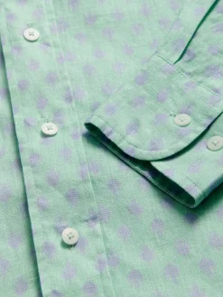 Men's Palm Days Abaco Linen Shirt