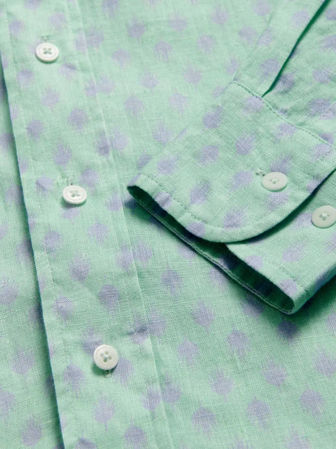 Men's Palm Days Abaco Linen Shirt