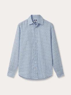 Men's Parrot Paradise Abaco Linen Shirt