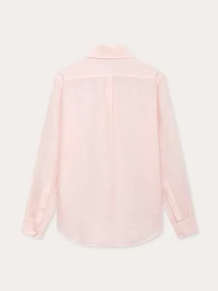Men's Pastel Pink Abaco Linen Shirt