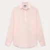 Men's Pastel Pink Hoffman Linen Shirt