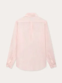Men's Pastel Pink Hoffman Linen Shirt
