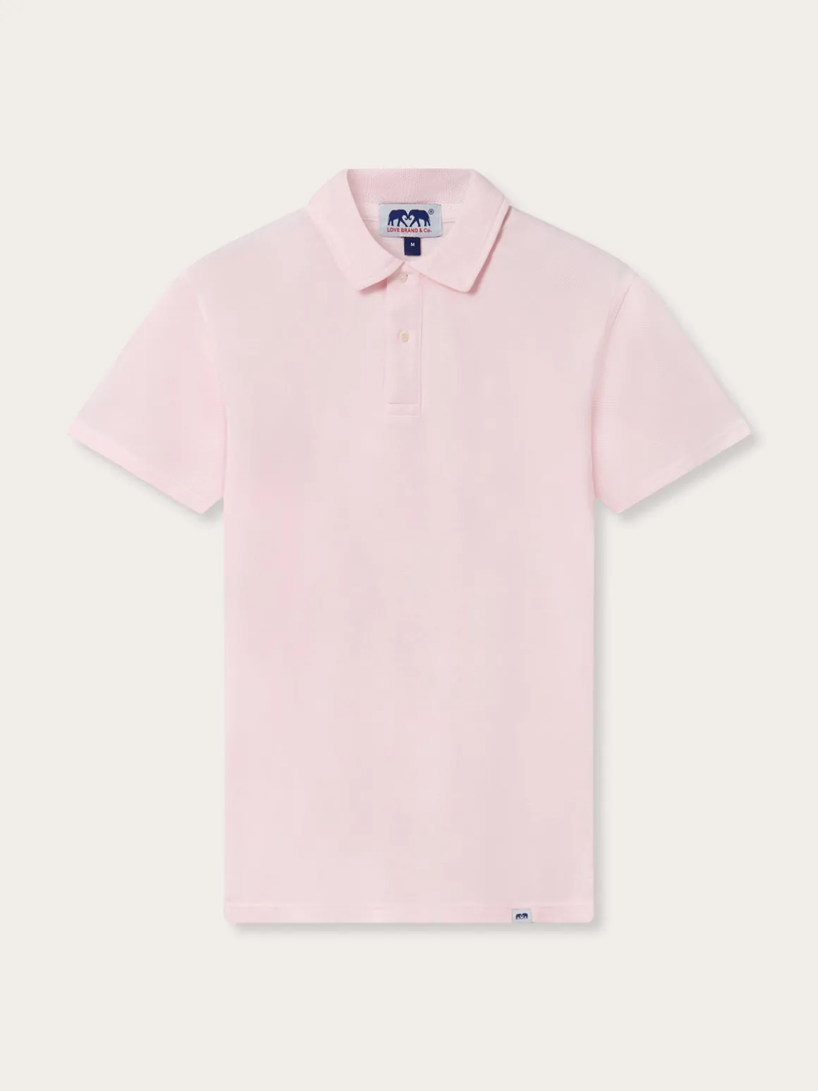 Men's Pastel Pink Pensacola Polo Shirt