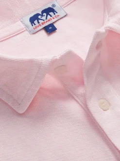 Men's Pastel Pink Pensacola Polo Shirt
