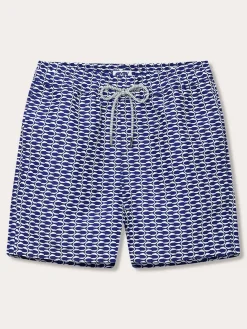 Men's Pine Cay Fish Staniel Swim Trunks