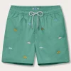 Men's Primavera Embroidered Staniel Swim Trunks