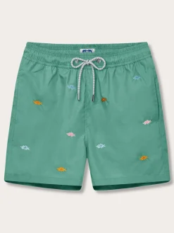 Men's Primavera Embroidered Staniel Swim Trunks