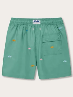 Men's Primavera Embroidered Staniel Swim Trunks